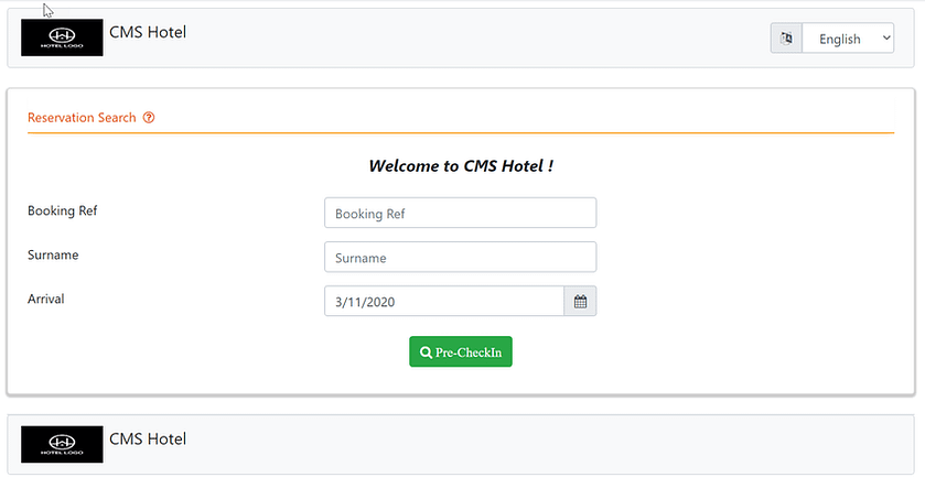 CMS launches guest facing check-in portal